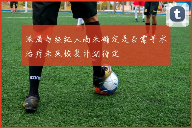 浓眉与经纪人尚未确定是否需手术治疗未来恢复计划待定